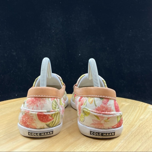 Cole Haan Womens Grand OS slip on Floral print size 8B - Picture 6 of 10
